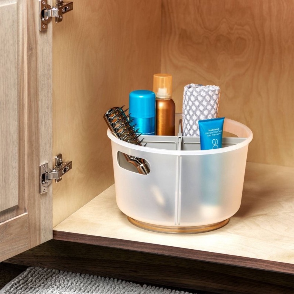 NWOT MadeSmart divided bath tote